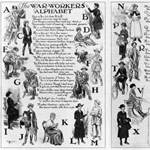 War Workers Alphabet