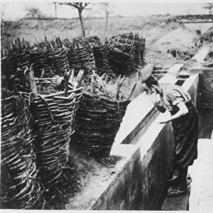 Washing in a Trench