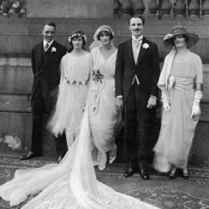 Wedding of Oswald Mosley and Cynthia Curzon