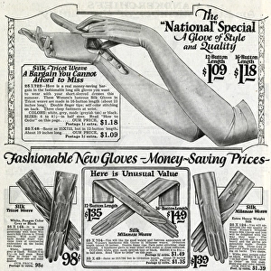 Womens long gloves 1924