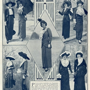 Womens tailored morning clothing 1912