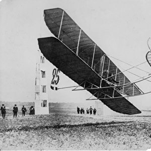 Wright Model A at Reims in 1909