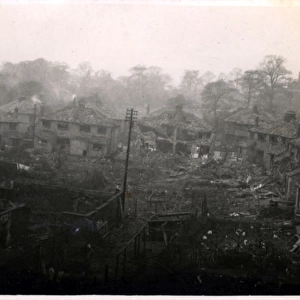WW2 Bomb Damage, Salford, Lancashire