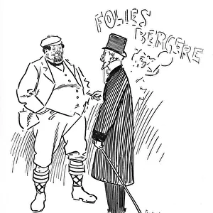 A Yorkshireman at the Folies Bergere Show, Paris, France
