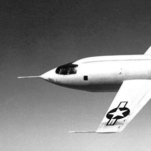 X-1-1 In Flight