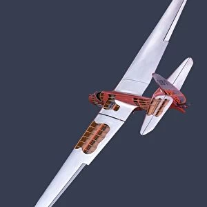 Artwork of Korolev rocket glider C016 / 7639
