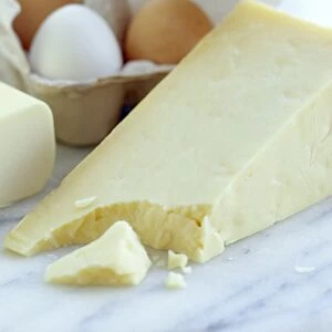 Cheeses and eggs