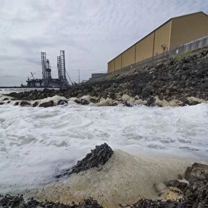 Effluent from nuclear power station