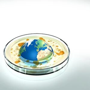 Global pandemic, conceptual image
