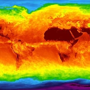 Global temperatures, April 2003