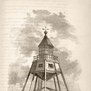 Maplin Sands lighthouse, 1875 C016 / 4316