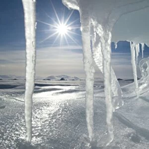 Melting Arctic ice, Canada