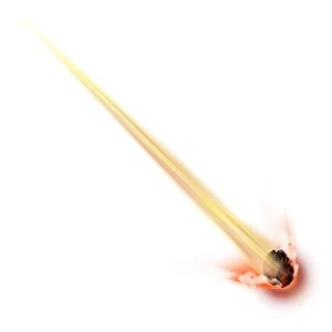 Meteor fireball, artwork C018 / 0287