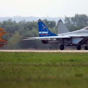 MiG-29 fighter landing C016 / 2716