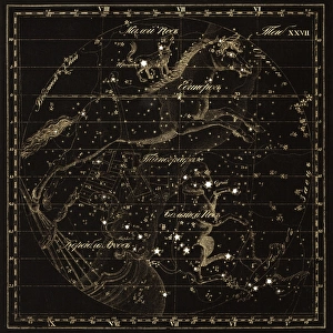 Monoceros constellations, 1829 C016 / 4413
