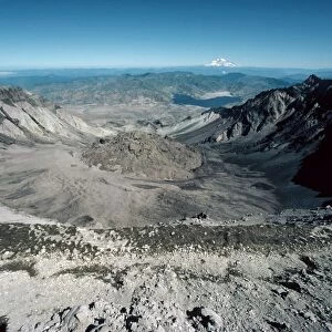 Mount St Helens volcanic crater, USA