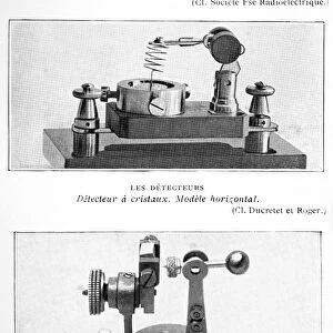 Radio receiver components, 1914
