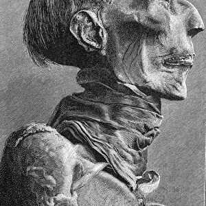 Ramses II mummy, 19th Century artwork C018 / 7050