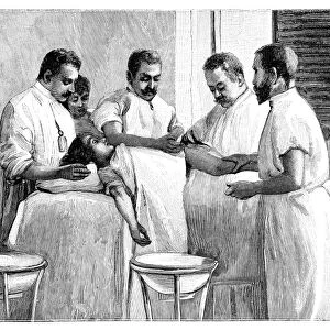 Rickets surgery, 19th century