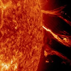 Solar flare, SDO ultraviolet image