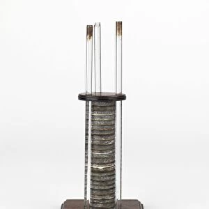 Voltaic pile made by Volta, 1799 C016 / 3646