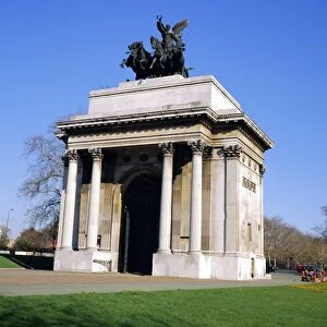Arch at Hyde Park Corner, London, England, UK