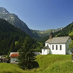 Baad, Kleines Walsertal, Austria, Europe