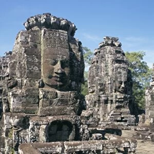 Bayon, Angkor, UNESCO World Heritage Site, Siem Reap, Cambodia, Indochina