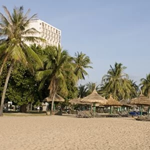 The beach of Nha Trang, Vietnam, Indochina, Southeast Asia, Asia