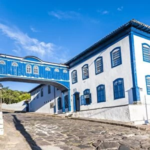 Casa da Gloria, Diamantina, UNESCO World Heritage Site, Minas Gerais, Brazil, South America