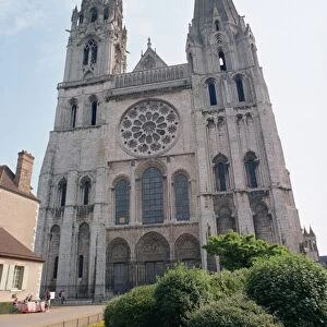 Cathedral, Chartres, UNESCO World Heritage Site, Eure-et-Loir, France, Europe