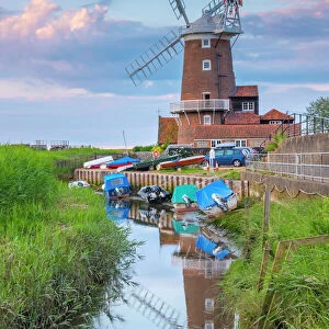 Cley Windmill, Cley-next-the-Sea, North Norfolk, Norfolk, England, United Kingdom, Europe