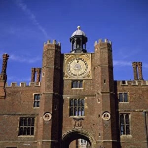 Clock Court, Hampton Court, Greater London, England, United Kingdom, Europe
