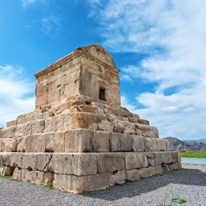 Cyrus the Great Tomb, Pasargadae, UNESCO World Heritage Site, Fars Province, Iran