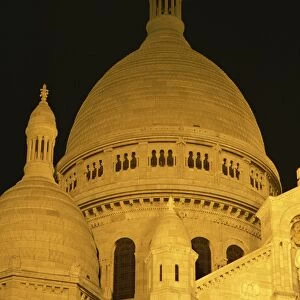 The dome of the Basilique du Sacre-Coeur, Montmartre, Paris, France, Europe
