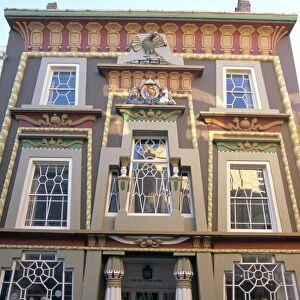 Egyptian house, Penzance, Cornwall, England, United Kingdom, Europe