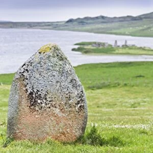 Finlaggan rock, Islay Island, Inner Hebrides, Scotland, United Kingdom, Europe