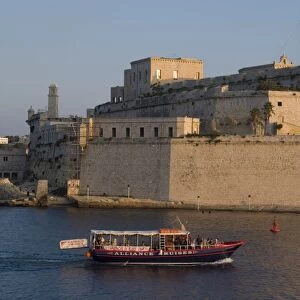 Fortress of the Three Cities (Cospicua, Senglea and Vitoriosa), Malta, Mediterranean