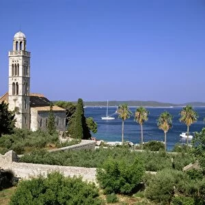 Franciscan monastery, Hvar Town, Hvar Island, Dalmatia, Dalmatian Coast, Croatia, Europe