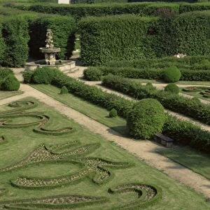 Garden of Flora, Kromeriz Palace, UNESCO World Heritage Site, South Moravia