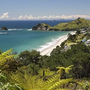 Hahei beach, Hahei, Coromandel Peninsula, Waikato, North Island, New Zealand, Pacific