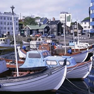 Harbour, Torshavn, Faroe Islands, Denmark, Europe
