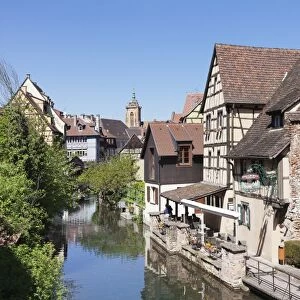 Lauch River, Little Venice, Colmar, Alsace, France, Europe