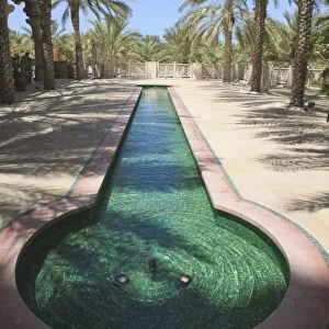Moorish pond at the Madinat Jumeirah Hotel, Jumeirah Beach, Dubai, United Arab Emirates