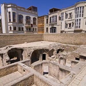 Old hamam at the Shirvanshah Palace, UNESCO World Heritage Site, Baku, Azerbaijan