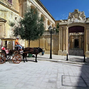 Old town of Mdina, Malta, Mediterranean, Europe