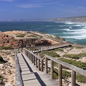 Praia da Borderia beach, Carrapateira, Costa Vicentina, west coast, Algarve, Portugal