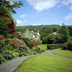 Rydal Mount, home of the poet William Wordsworth, Ambleside, Lake District
