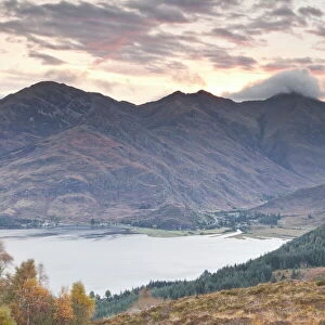 The Five Sisters of Kintail in the Scottish Highlands, Scotland, United Kingdom, Europe
