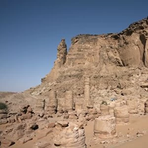 The Temple of Amun and the holy mountain of Jebel Barkal
